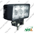 Luz de trabajo campo a través del tractor de la luz 12W 24V del trabajo del camión de 18W LED